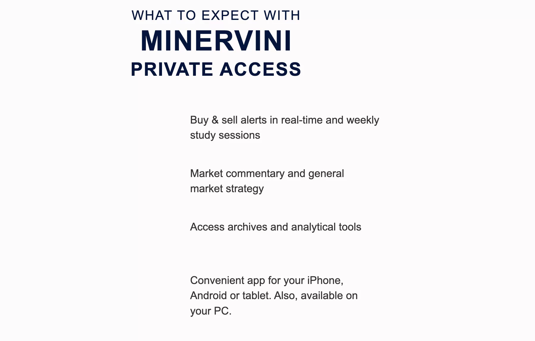 Mark Minervini – Private Access 2023